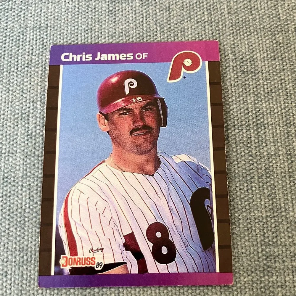 1989 Donruss Philadelphia Phillies Baseball Card Trading Card